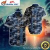 Patriotic Skull Salute Cowboys Tropical Hawaiian Shirt