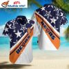 Patriotic Pride Chicago Bears Hawaiian Shirt – Custom Name Option