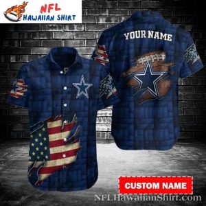 Patriotic Play Dallas Cowboys Football Hawaiian Shirt