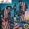 Panthers Underwater Encounter NFL Custom Name Hawaiian Shirt