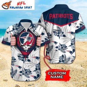 Patriots Deadhead Tropical Shirt – Grateful And Loyal Fan Edition