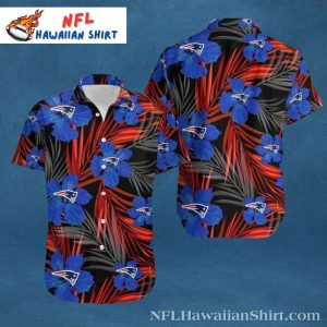 Patriots Tropical Night Bloom Hawaiian Shirt