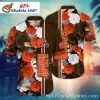 Palm Shadow Playbook – Personalized Cleveland Browns Hawaiian Shirt
