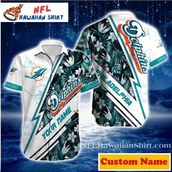 Personalized Miami Dolphins Starry Night Hawaiian Shirt – Custom Fan Gear
