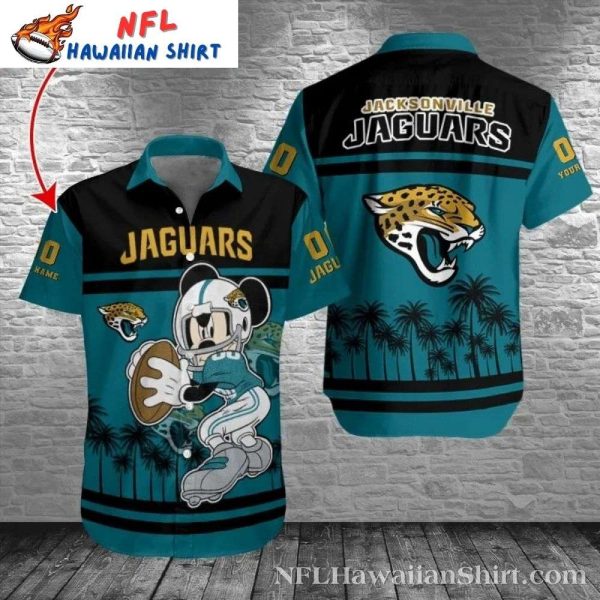 Personalized NFL Jacksonville Jaguars Mickey Hawaiian Shirt