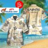 Quarterback’s Dream New Orleans Saints Tropical Hawaiian Shirt With Playbook Design