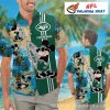 New York Jets Jungle Blitz Hawaiian Shirt – Wild Team Spirit In Floral Patterns