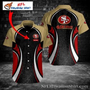 Personalized San Francisco 49ers Performance Design Hawaiian Aloha Shirt