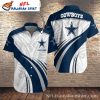 Starry Stripes Personalized Dallas Cowboys Hawaiian Shirt