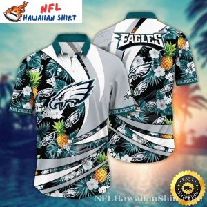 Philadelphia Eagles Pineapple Paradise Hawaiian Shirt