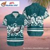 Summer Blossoms Philadelphia Eagles Hawaiian Shirt