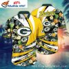 Screaming Phantom Green Bay Packers Personalized Hawaiian Shirt