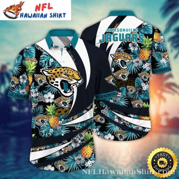 Pineapple Paradise Jacksonville Jaguars Hawaiian Shirt – Tropical Getaway