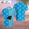 Panthers Underwater Encounter NFL Custom Name Hawaiian Shirt