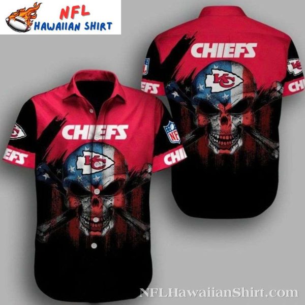 Pirate Skull NFL Kansas City Chiefs Hawaiian Shirt