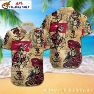 Pirates’ Treasure Patriots Hawaiian Shirt – New England Adventure