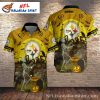 Pittsburgh Steelers Sunset Festivities Family Hawaiian Shirt