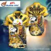 Pittsburgh Steelers Citrus Floral Blast Steelers Hawaiian Shirt