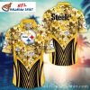 Pittsburgh Steelers Elegance – Baroque Patterned Hawaiian Shirt