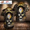 Pittsburgh Steelers Sunburst Hawaiian Shirt – Bright Yellow Fan Statement