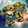 Pittsburgh Steelers Elegance – Baroque Patterned Hawaiian Shirt