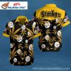 Pittsburgh Steelers Surfer – Animated Character Mickey Surfing Theme Hawaiian Shirt