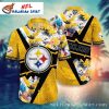 Pittsburgh Steelers Vintage Ride Tropical Aloha Shirt