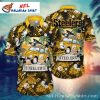 Pittsburgh Steelers Vibrant Flora Fan Hawaiian Shirt