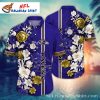 Ravens Exotic Leaf Camouflage Hawaiian Shirt – Stealthy Baltimore Style