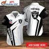 Raiders Football Fervor Custom Name Hawaiian Shirt