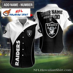 Raiders Game Day For Racing Customizable Hawaiian Shirt