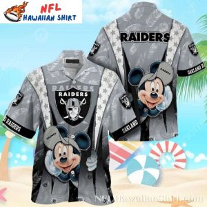 Raiders Hawaiian Shirt – Hilarious Mickey Designs For Vegas Fans