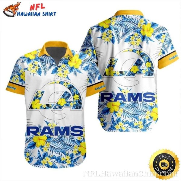 Rams Floral Spectacle Hawaiian Shirt – Tropical Infusion