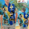 Midnight Mascot LA Rams Hawaiian Shirt – Black And Gold Emblematic
