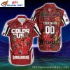 Personalized Tampa Bay Buccaneers Fanatic Red And White Aloha Shirt