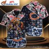 Patriotic Play – Chicago Bears Stars And Stripes Hawaiian Shirt