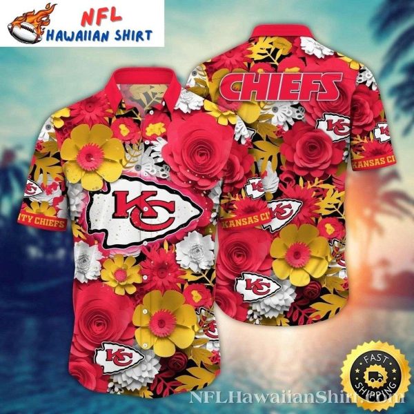 Rose Rush – Kansas City Chiefs Aloha Shirt