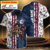 Red Blitz Fishes – Personalized New England Patriots Oceanic Hawaiian Shirt