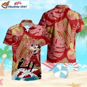 San Francisco 49ers Hawaiian Shirt – Goofy Adventure Edition