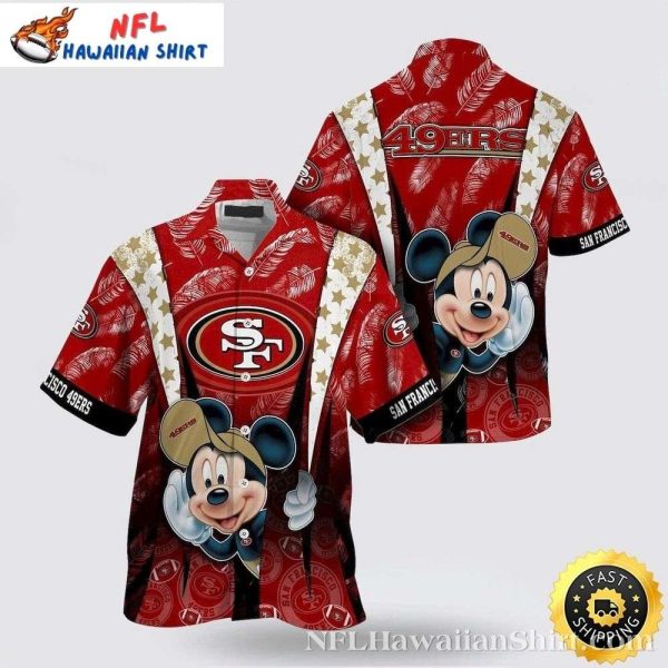 San Francisco 49ers Hawaiian Shirt – Mickey’s Tropical Touchdown