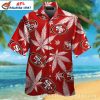 San Francisco 49ers Red Floral Elegance Hawaiian Shirt