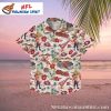 San Francisco 49ers Sunset Palms Hawaiian Shirt