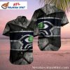 Seattle Seahawks Crisp Luau Personalized Football Hawaiian Shirt