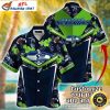 Seattle Seahawks Paradise Found – Tropical Flora Hawaiian Shirt