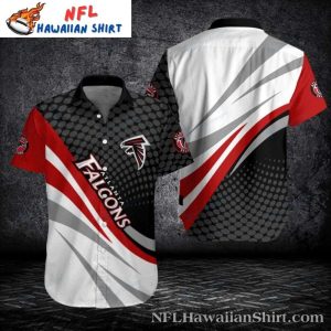 Silver Streak Atlanta Falcons NFL Summer Hawaiian Shirt