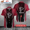 Sleek Black And Red Atlanta Falcons NFL Hawaiian Men’s Shirt