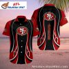 Shadow Swirl 49ers Niners Hawaiian Shirt – Twilight Twirl Design