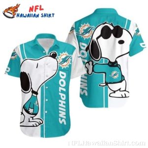 Snoopy Miami Dolphins Custom Hawaiian Shirt – Fan’s Best Friend Series