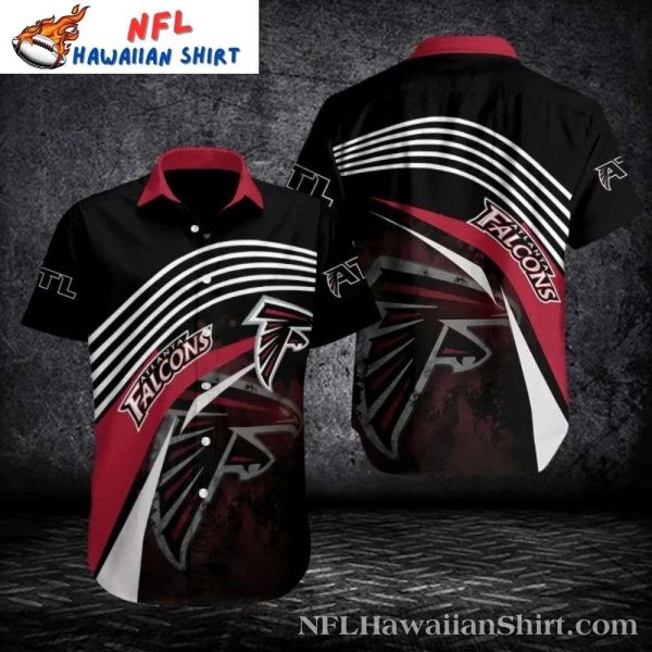 Speed Stripe Atlanta Falcons Tropical Hawaiian Shirt