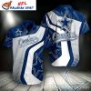 Summer Nights Dallas Cowboys Hawaii Shirts – Palm Trees And Star Showers